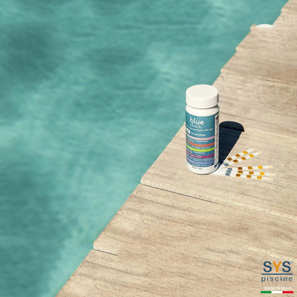 SYS Piscine analizzatore strisce piscina blue check app