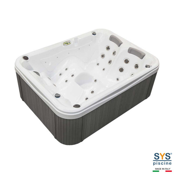 SYS Piscine minipiscine spa a sfioro idormassaggio 2202L 2 posti
